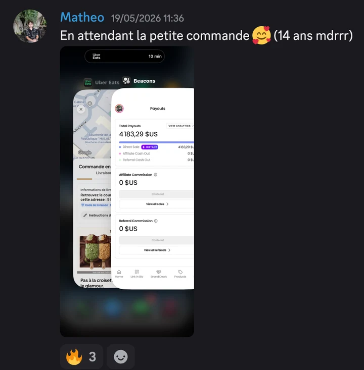 Témoignage Matheo — 4 183 $ à 14 ans