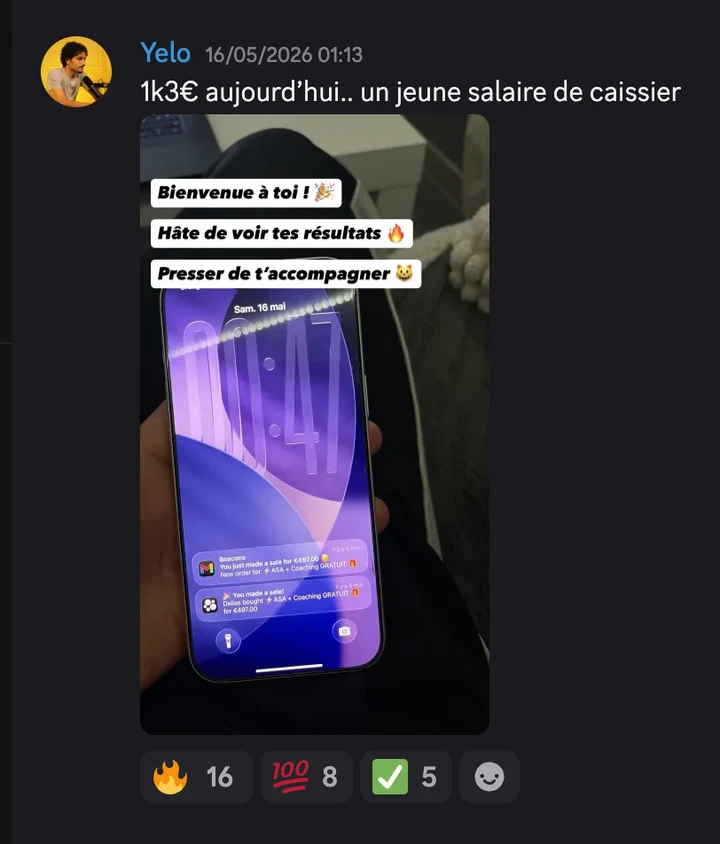 Témoignage Yelo — 1 300 € en une journée